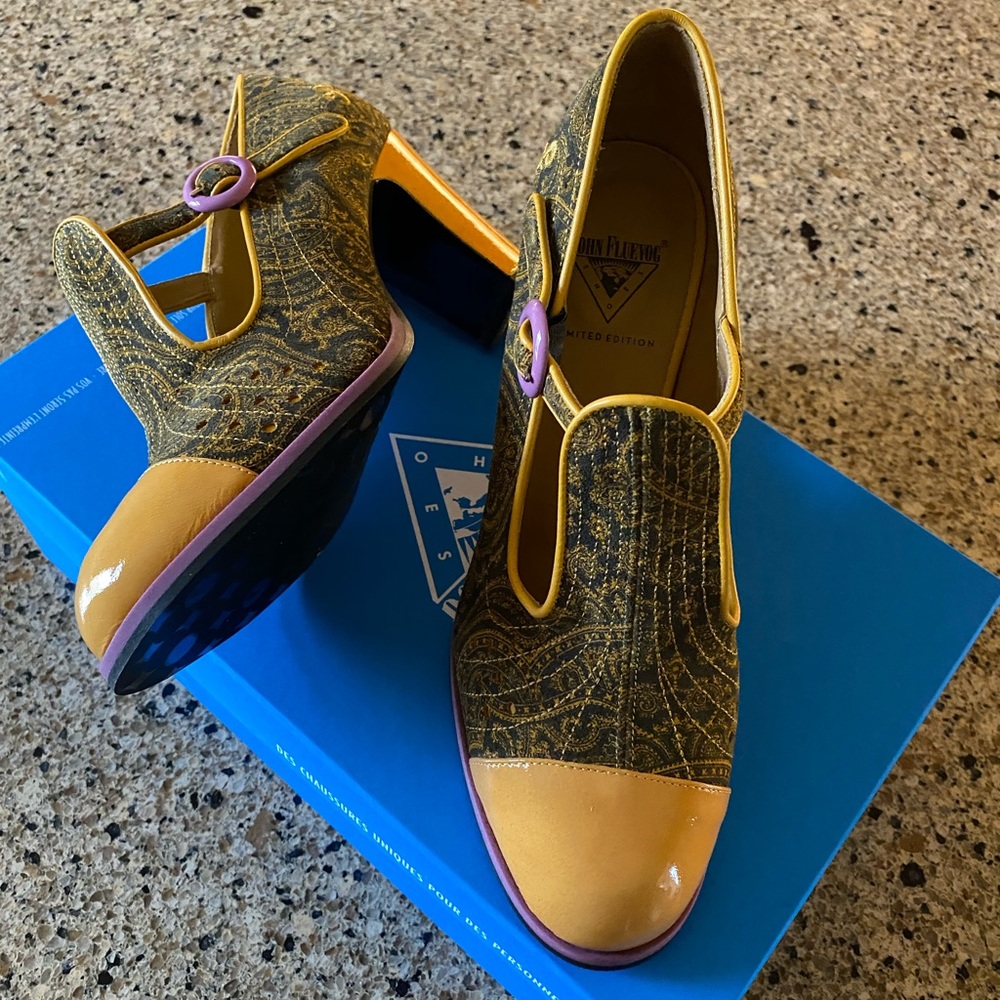 John Fluevog Limited addition no longer available brand new Tova shoes